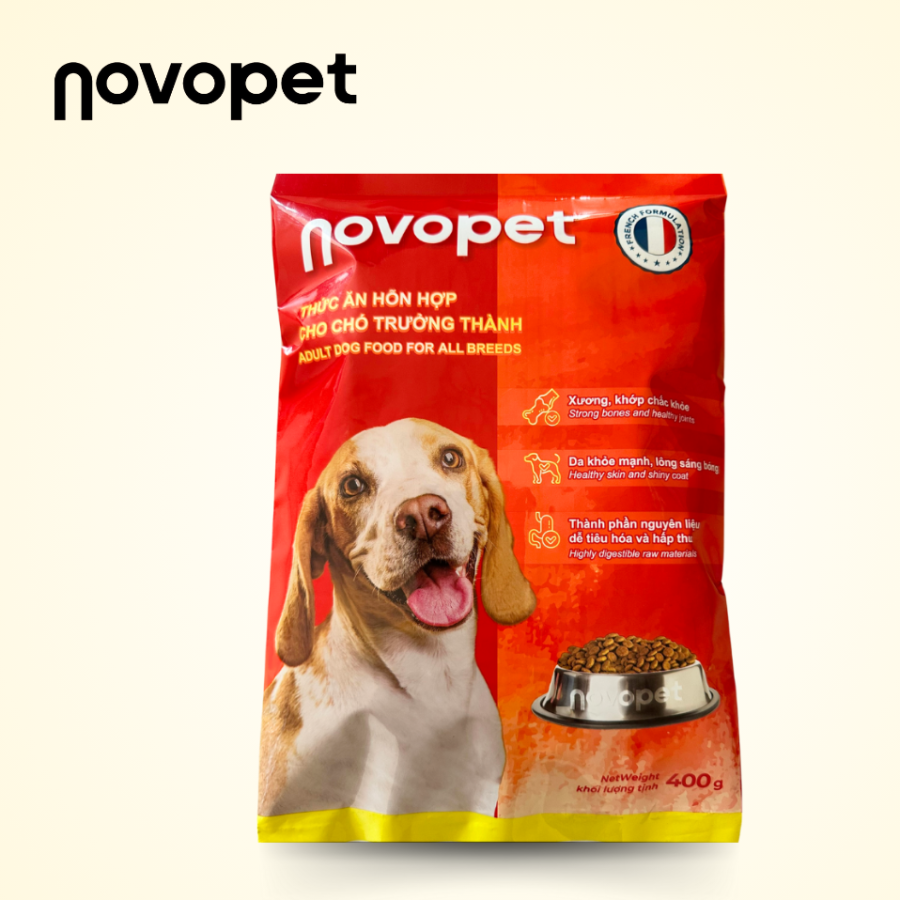 NOVOPET Adult Dog - Food for All Breeds